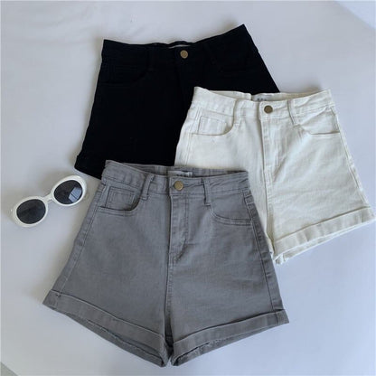 【半額！期間限定！！】清涼感たっぷり ファッション ハイウエスト パンツ ボトムスins-2974