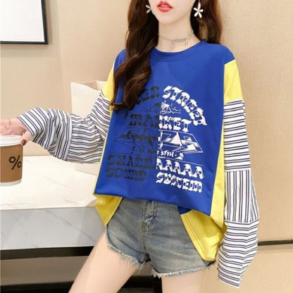 人気爆発中 新作 カジュアル シンプル  Tシャツins-8120