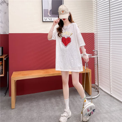 話題沸騰中  個性派 ファッション プリント 全3色 半袖Tシャツins-8508