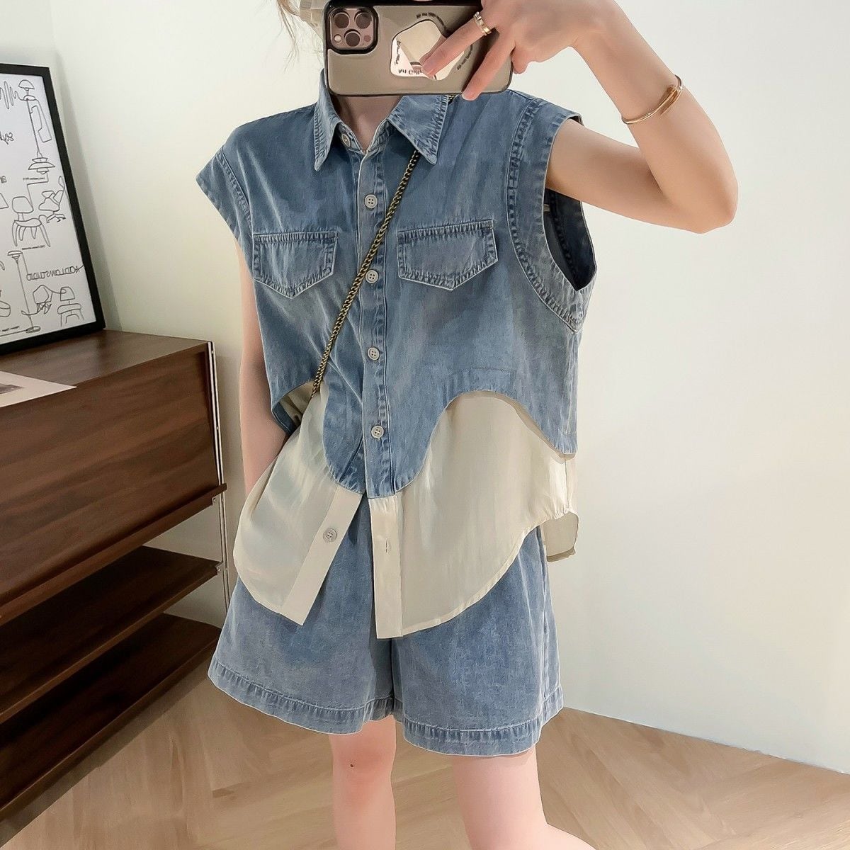 今季マストバイ ファッション 上品 半袖Ｔシャツⅹパンツセット ins-6575