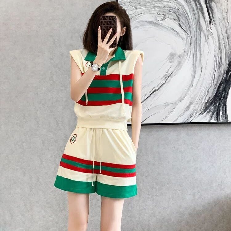 大活躍 ファッション シンプル 上品 ブラウスⅹパンツセットins-6624