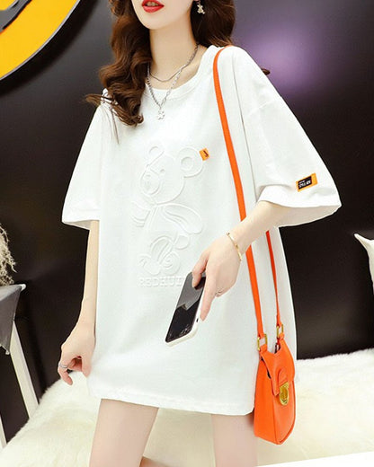 オシャレ度満点 上質 カジュアル 全5色 Tシャツ カットソーins-8457