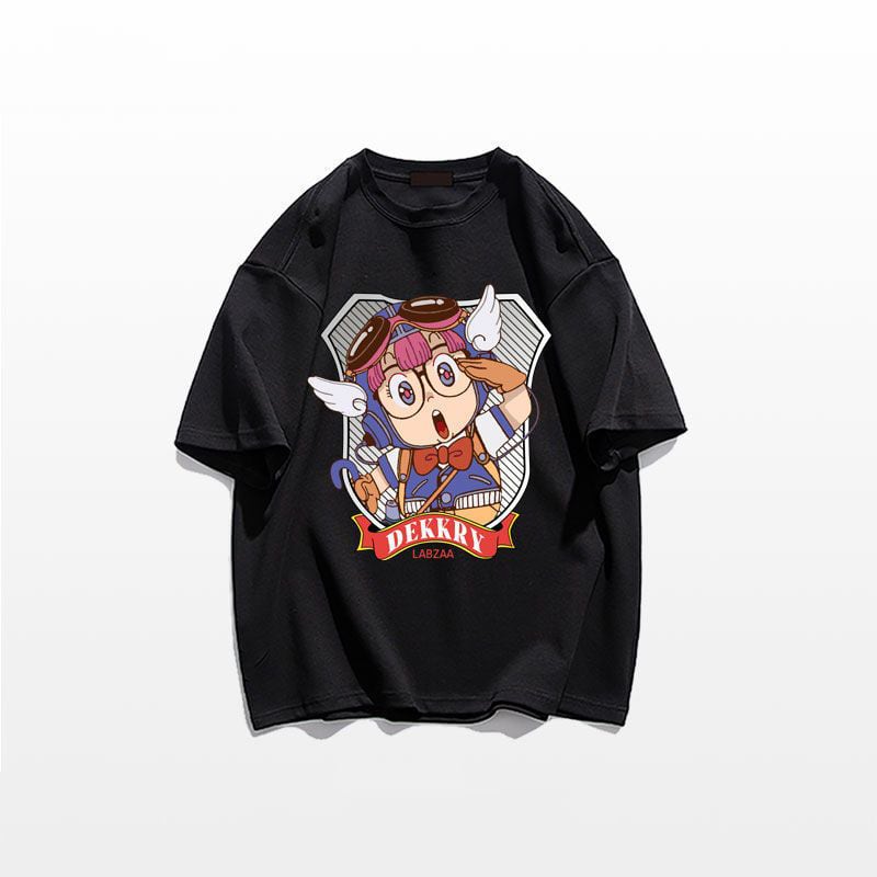 新商品 カジュアル ゆったり プリント 5色 半袖Tシャツins-8239