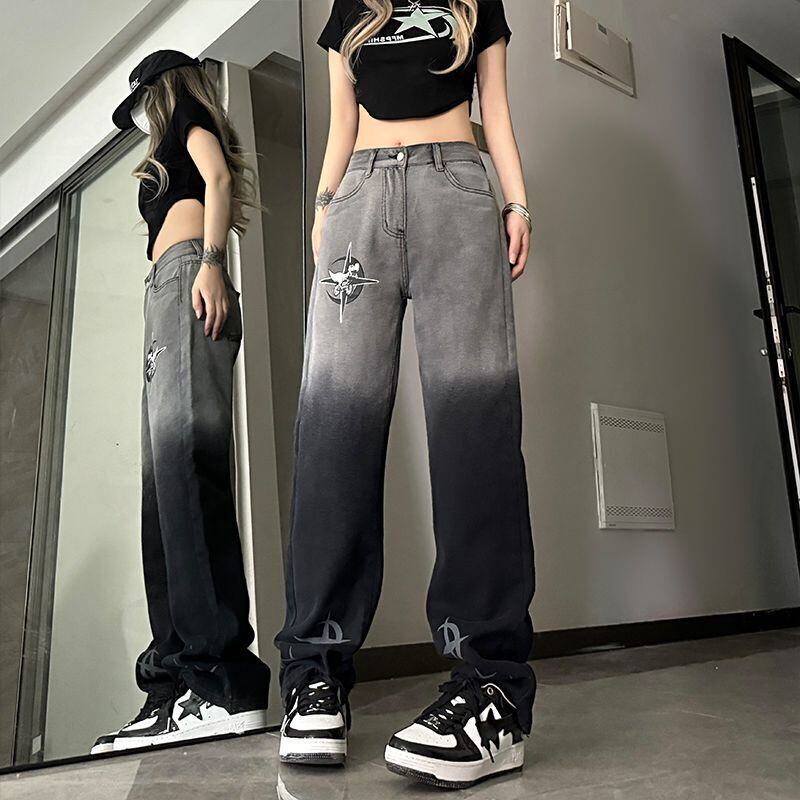 話題沸騰中  超人気  個性派 ストリート デニムins-6474