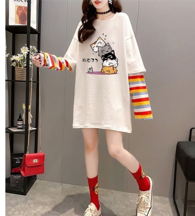 今季マストバイ  カジュアル ファッション スウィートTシャツins-6507