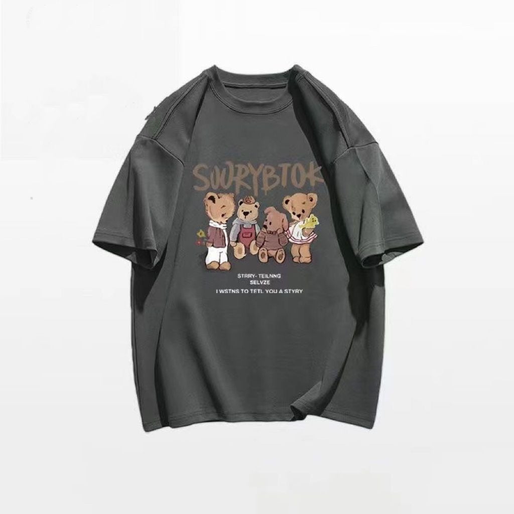 目立つ カジュアル ラウンドネック 半袖 Tシャツ ins-8630