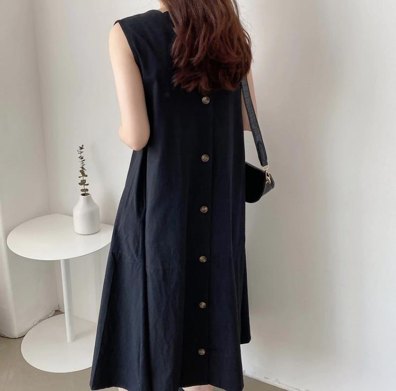 定番シンプル  カジュアル エレガント ワンピースins-8374