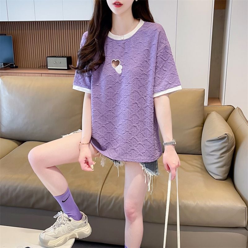売り切れ必至 カジュアル ファッション 全3色 半袖Tシャツins-8507