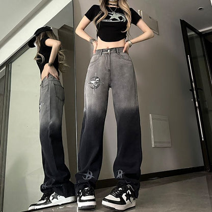 話題沸騰中  超人気  個性派 ストリート デニムins-6474