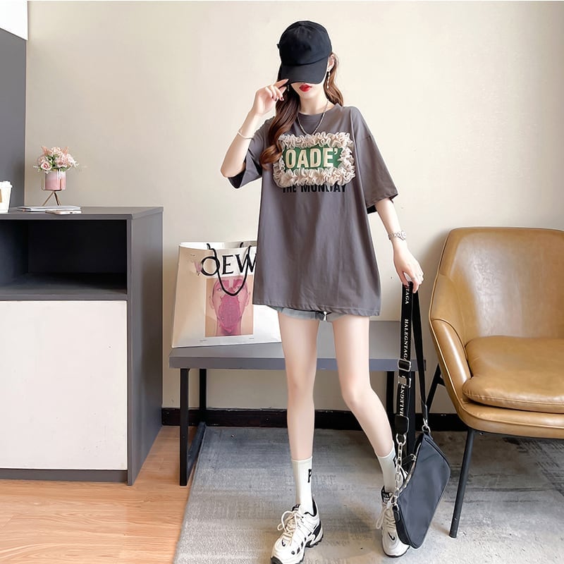 【半額！期間限定！！】オシャレ度満点 高級感溢れる 3色選択可 Tシャツ カットソーins-3255