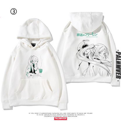 【裹起毛あり】 葬送のフリーレン キャラクター スウィート 売り切れ必至  憧れ  パーカー-A2006