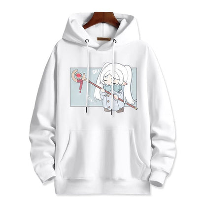 葬送のフリーレン キャラクター 美人度アップ スウィート 売り切れ必至  憧れ  パーカー-A2009