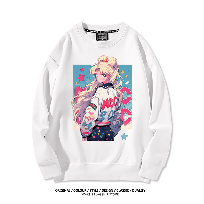 【裹起毛あり】大好評 ラウンドネックスウェット-A1964