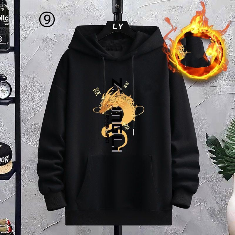 【裹起毛】好感度UP 今季マストバイ 美人度アップ パーカー-A1969