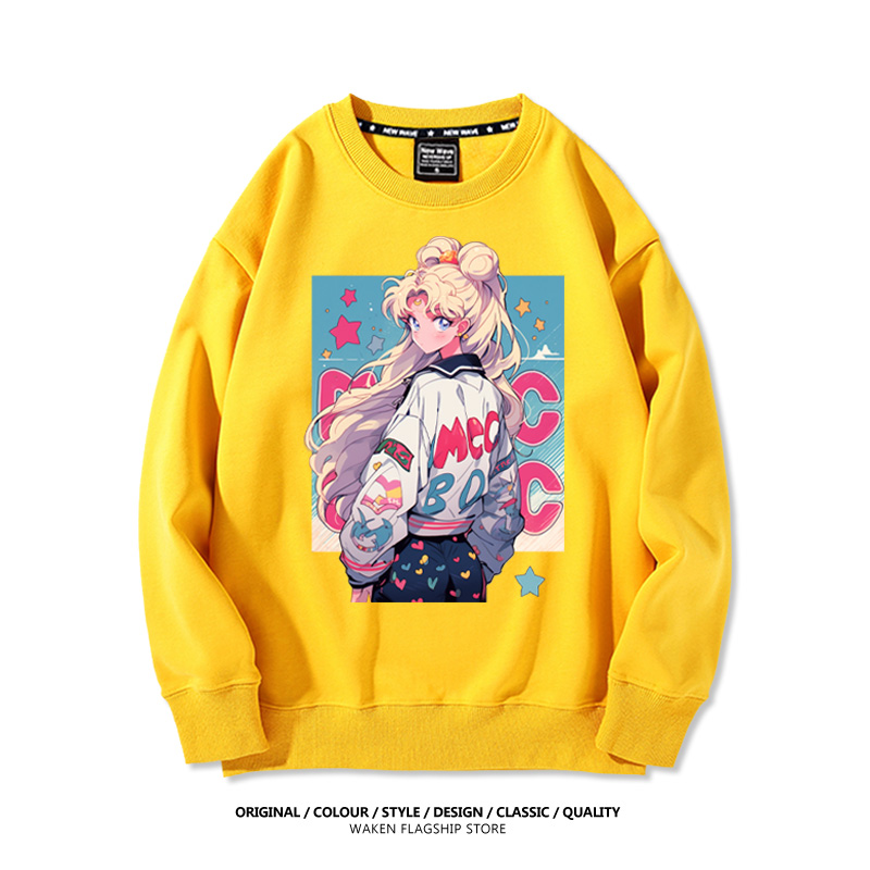 【裹起毛あり】大好評 ラウンドネックスウェット-A1964