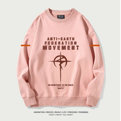 【裹起毛あり】大人の定番 ラウンドネックスウェット-A2003