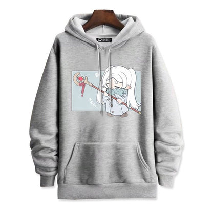 葬送のフリーレン キャラクター 美人度アップ スウィート 売り切れ必至  憧れ  パーカー-A2009