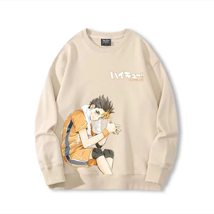 売れ筋 組み合わせやすい　ラウンドネックスウェット-A1949