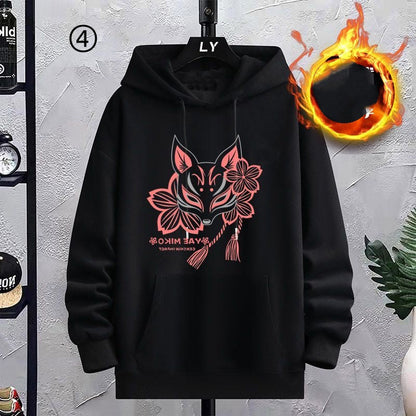 【裹起毛】好感度UP 今季マストバイ 美人度アップ パーカー-A1969