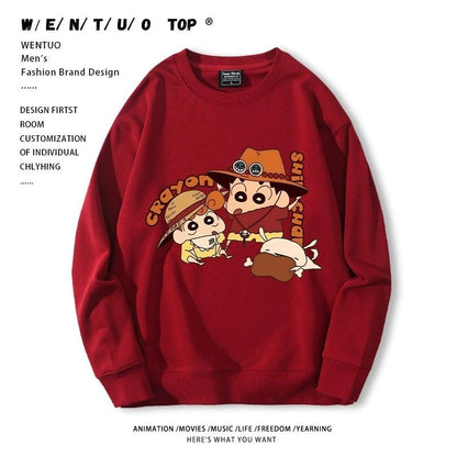 【裹起毛あり】話題沸騰中 ラウンドネックスウェット-A1960