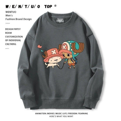 【裹起毛あり】圧倒的セクシー   ラウンドネックスウェット-A1959