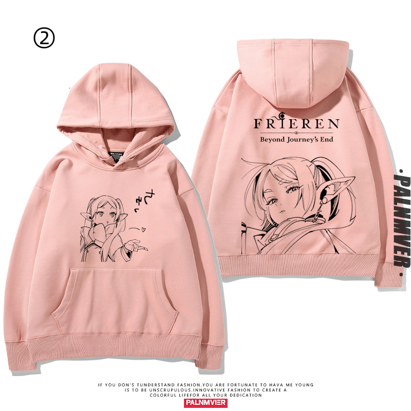 【裹起毛あり】 葬送のフリーレン キャラクター スウィート 売り切れ必至  憧れ  パーカー-A2006