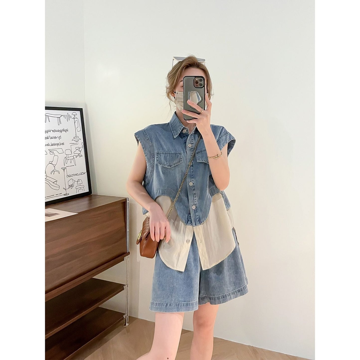 今季マストバイ ファッション 上品 半袖Ｔシャツⅹパンツセット ins-6575