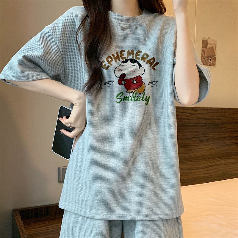 早い者勝ち  大好評 カジュアル キュート 半袖Ｔシャツⅹパンツセットins-6550