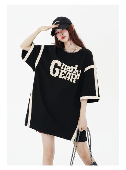 売り切れ必至　人気商品再入荷    個性派  上質 半袖Tシャツ  全2色 男女兼用ins-4907