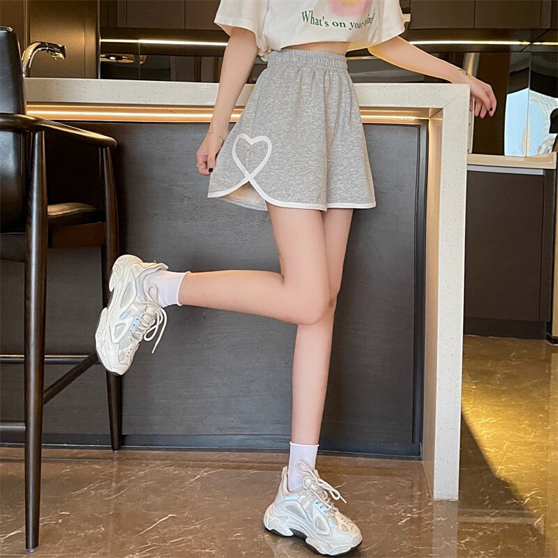 ゆったり感アップ カジュアル ハイウエスト パンツ ボトムスins-3563