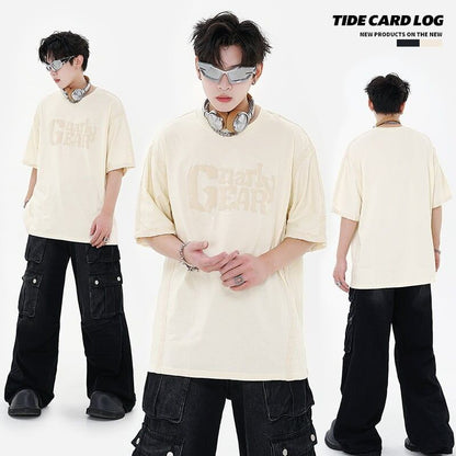 売り切れ必至　人気商品再入荷    個性派  上質 半袖Tシャツ  全2色 男女兼用ins-4907