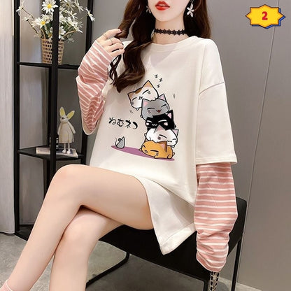 今季マストバイ  カジュアル ファッション スウィートTシャツins-6507