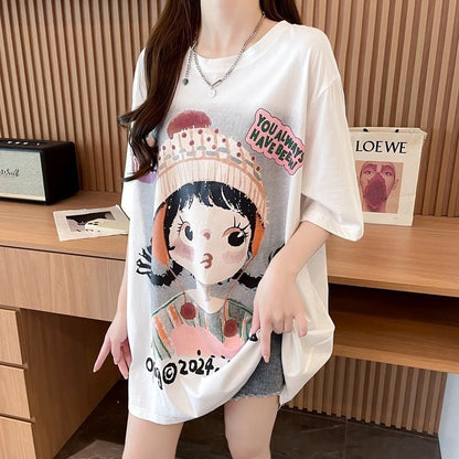 新作 アバンギャルド 特別デザイン プリント全3色 半袖Tシャツ カットソー ins-8605
