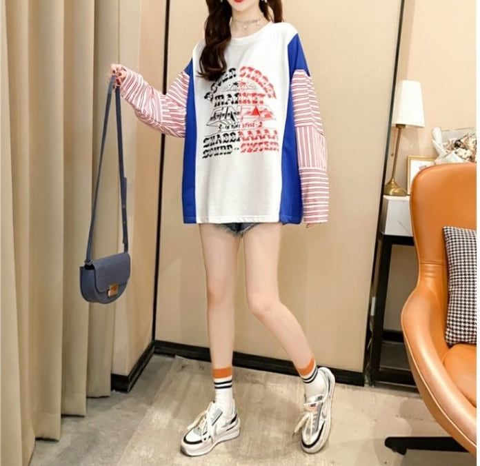 人気爆発中 新作 カジュアル シンプル  Tシャツins-8120