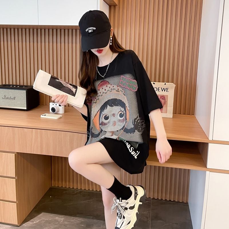 新作 アバンギャルド 特別デザイン プリント全3色 半袖Tシャツ カットソー ins-8605