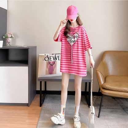 スタイリッシュ 今季大好評 ボーダー柄 Tシャツ カットソーins-3254