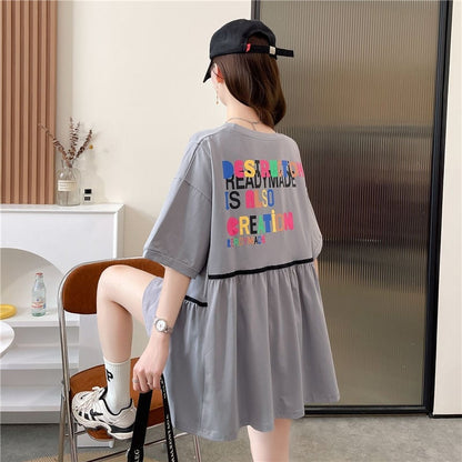 おすすめ ! スウィート 韓国系  ゆったりTシャツ半袖 全3色 ins-4943