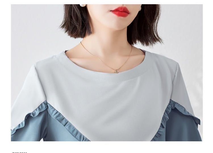 【半額！期間限定！！】 定番シンプル ファッション 上質 シフォン 半袖ins-6595