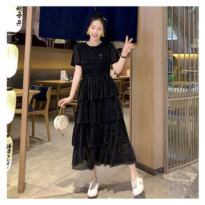 超人気 大人可愛い スウィート フリル ワンピース ins-8619