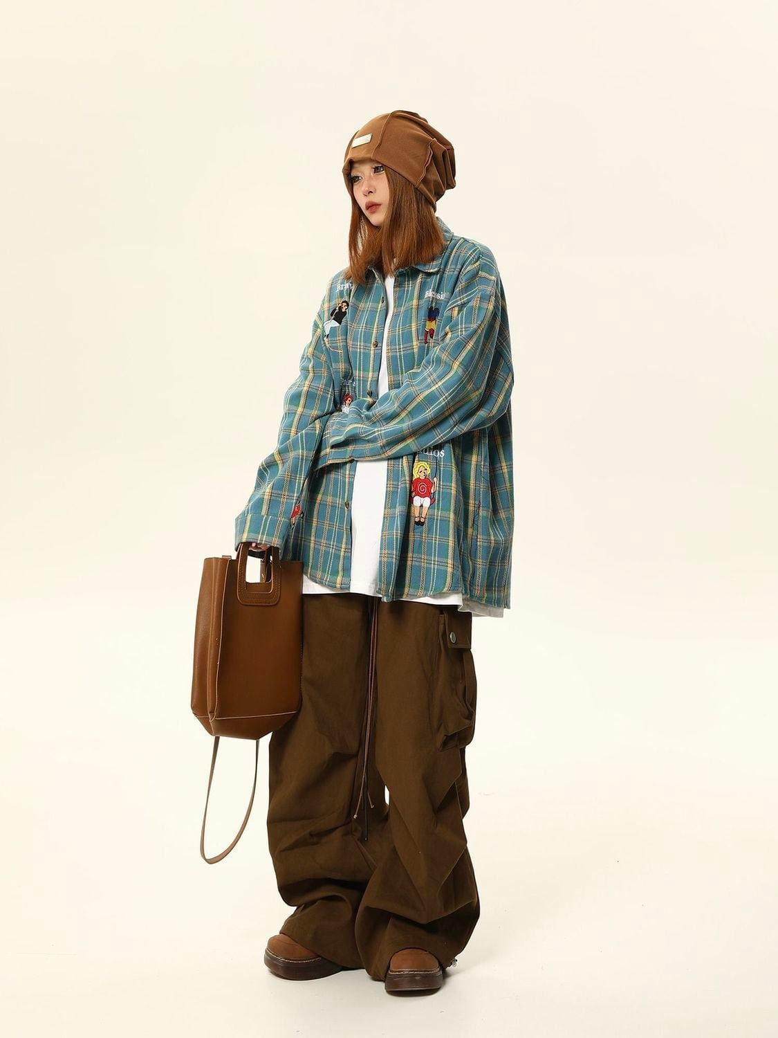 大活躍  ファッション 個性派 シャツins-6520