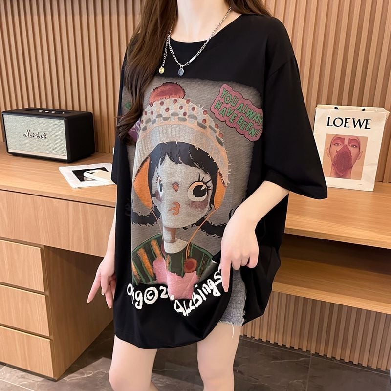 新作 アバンギャルド 特別デザイン プリント全3色 半袖Tシャツ カットソー ins-8605