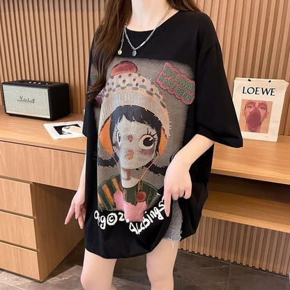 新作 アバンギャルド 特別デザイン プリント全3色 半袖Tシャツ カットソー ins-8605