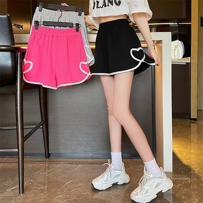ゆったり感アップ カジュアル ハイウエスト パンツ ボトムスins-3563