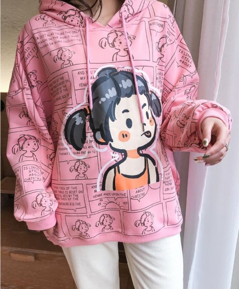 大人可愛い カジュアル 海外トレンド パーカーins-6193