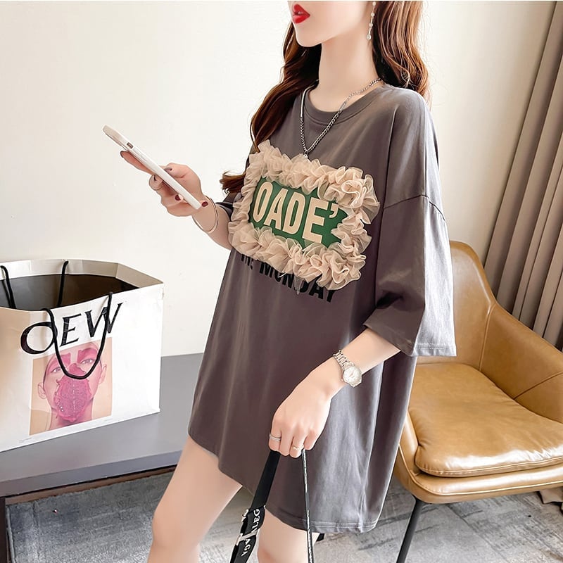 【半額！期間限定！！】オシャレ度満点 高級感溢れる 3色選択可 Tシャツ カットソーins-3255