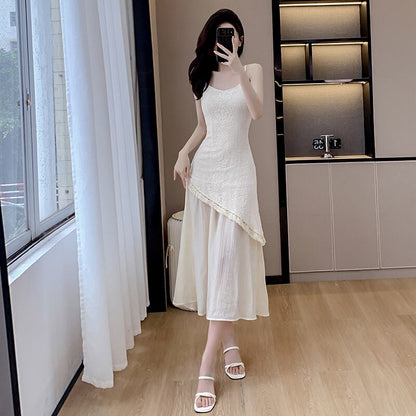 着回し力抜群  カジュアル エレガント キャミワンピースins-8390