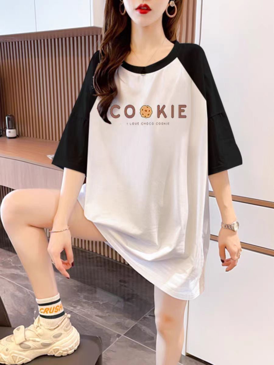 話題沸騰中 4色選択可 プリント  Tシャツ カットソーins-8276