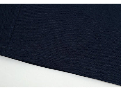 超人気 カジュアル ファッション 切り替え 半袖ワンピースins-8446