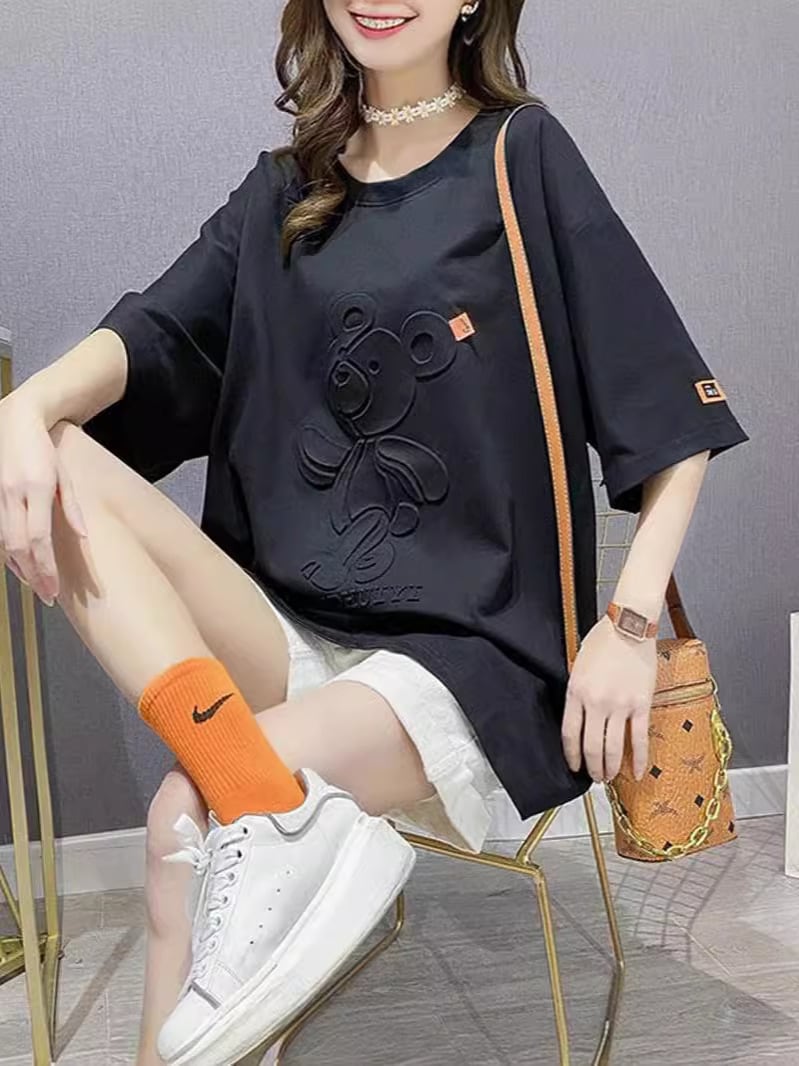 オシャレ度満点 上質 カジュアル 全5色 Tシャツ カットソーins-8457