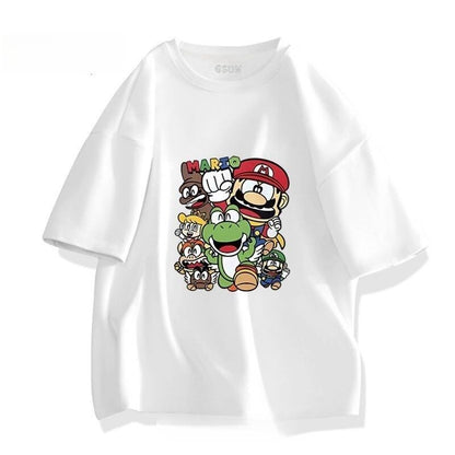 超人気  ファッション男女兼用 半袖Ｔシャツⅹパンツセット全6色ins-6593
